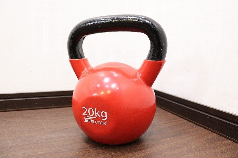 FIELDDOOR 20kg ケトルベル 赤