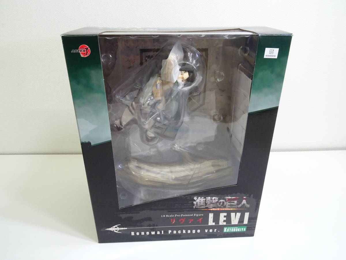 未開封】進撃の巨人 リヴァイ 1/8スケールフィギュア コトブキヤ