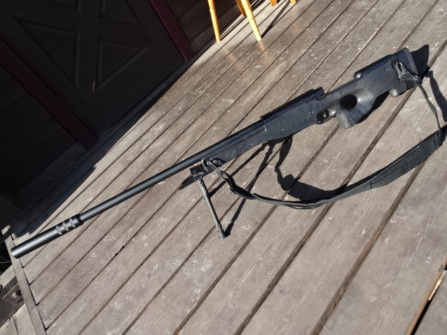 マルゼン APS type 96 エアーライフル サイレンサー/ ポールジョイント