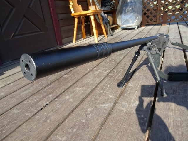 マルゼン APS type 96 エアーライフル サイレンサー/ ポールジョイント