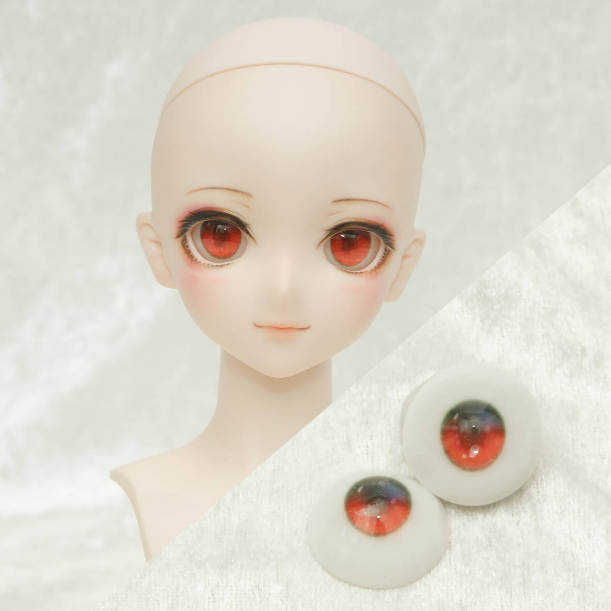 Honey Bunny】DDH-09(セミホワイト肌)カスタムヘッド+ハンドメイド