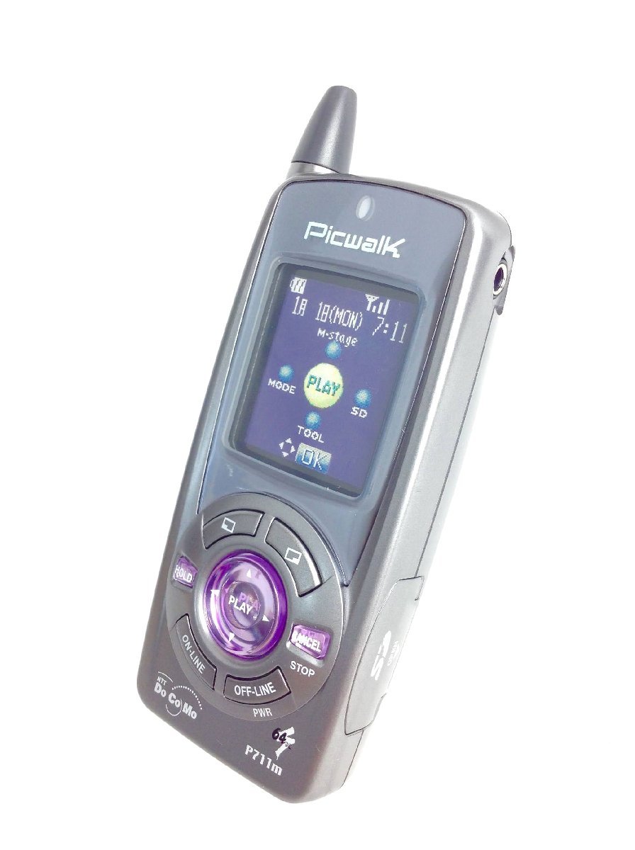 ドコモ Picwalk P711m グレー ピックウォーク DOCOMO 【公式通販】