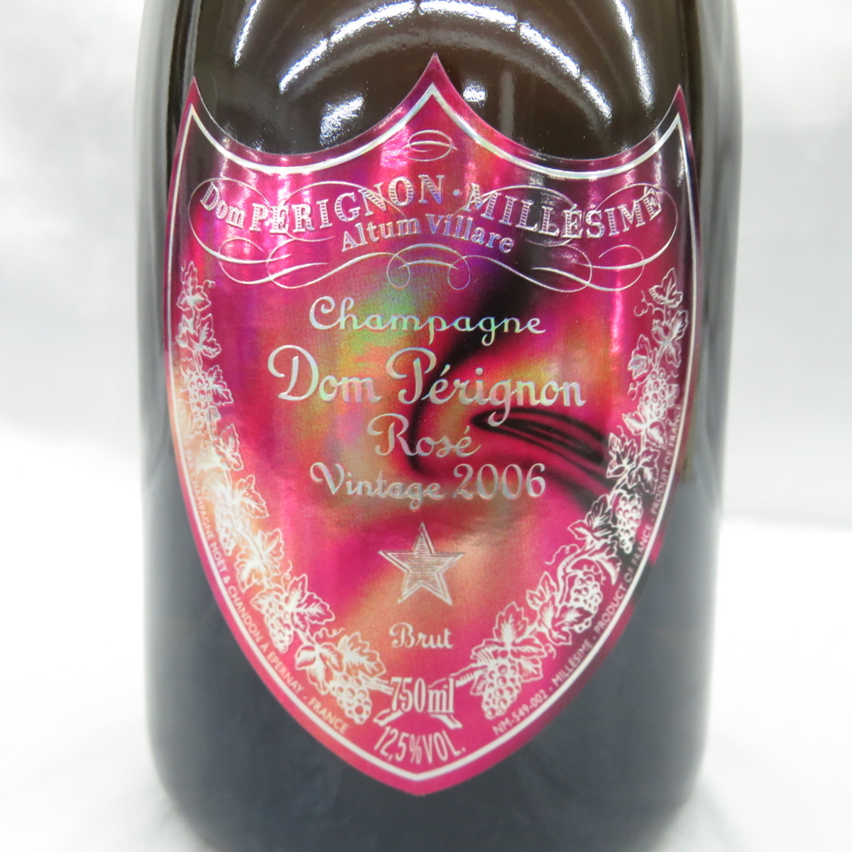 飲料・酒 【未開栓】Dom Pérignon ロゼ 2006 レディー・ガガ 限定ボトル