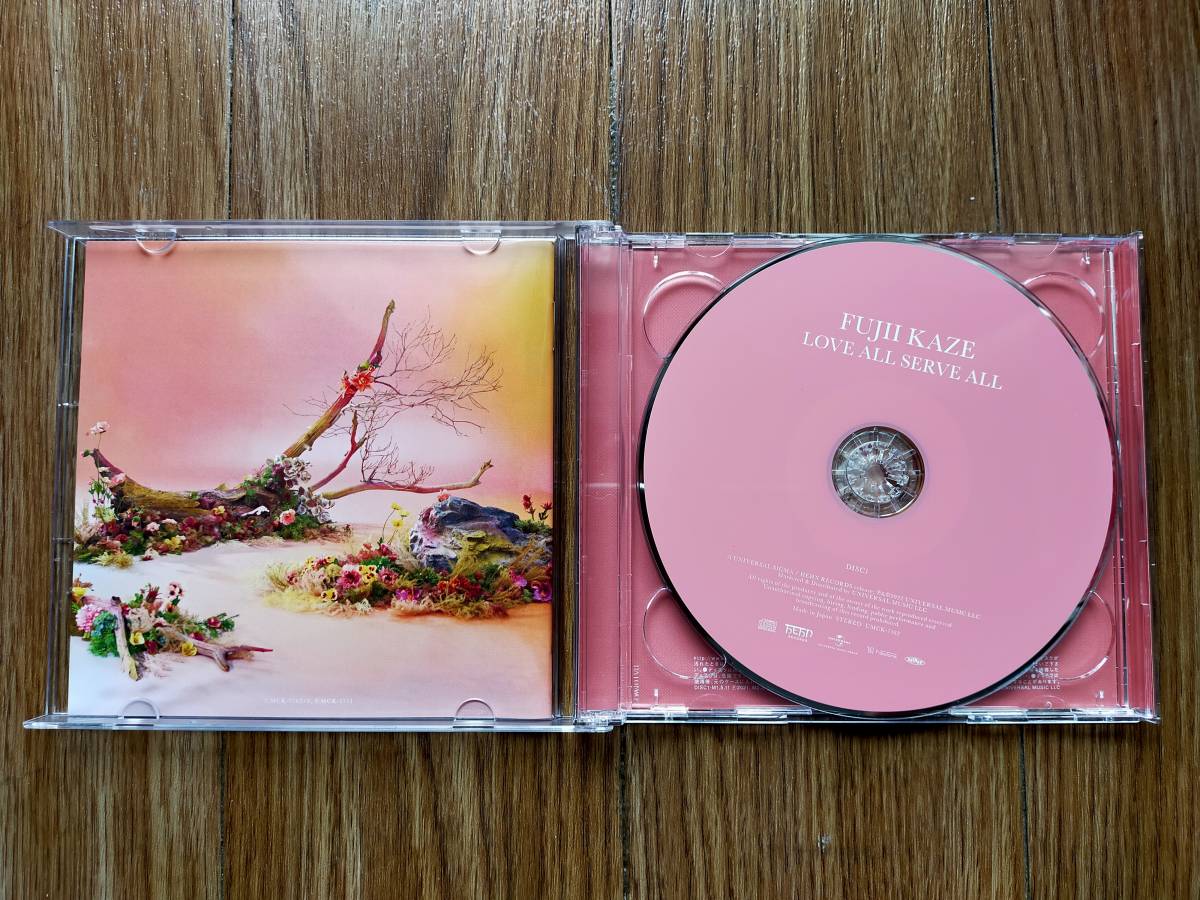 ALL SERVE LOVE 藤井風 初回盤 公式通販 初回限定盤 CD M*n