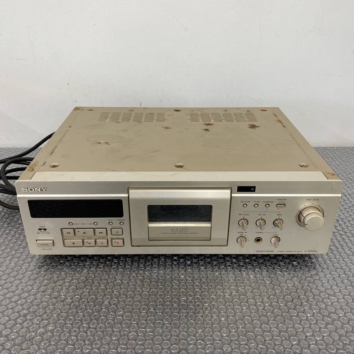  P10388 044 -416/SY30000 名古屋 SONY ソニー STEREO CASSETTE DECK ステレオカセットデッキ MODEL TC-KA3ES(一般)｜売買されたオークション情報、yahooの商品情報をアーカイブ公開 - オークファン 一般