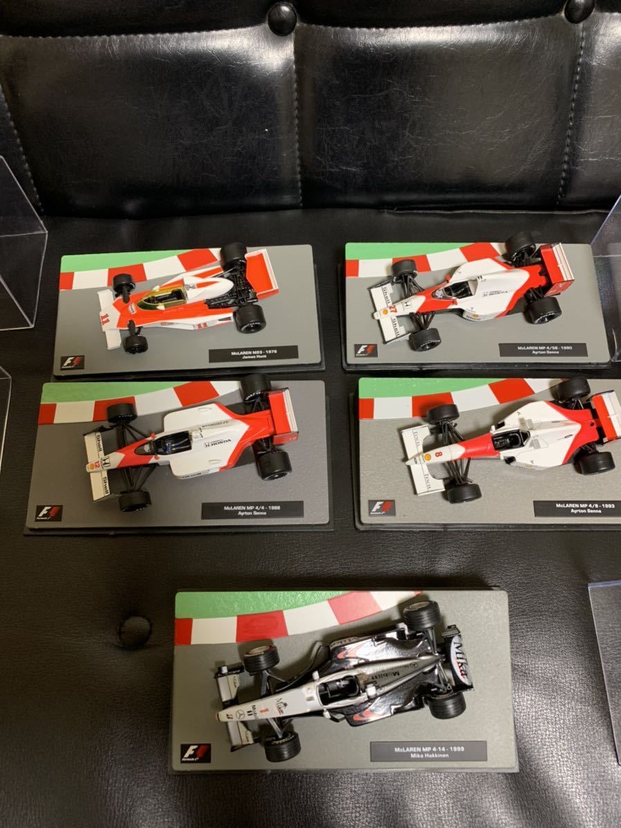  デアゴスティーニ DeAGOSTINI F1マシンコレクション McLAREN マクラーレン5台セット マクラーレン ホンダ MP4/4 アイルトン セナ(レーシングカー)｜売買されたオークション情報、yahooの商品情報を レーシングカー