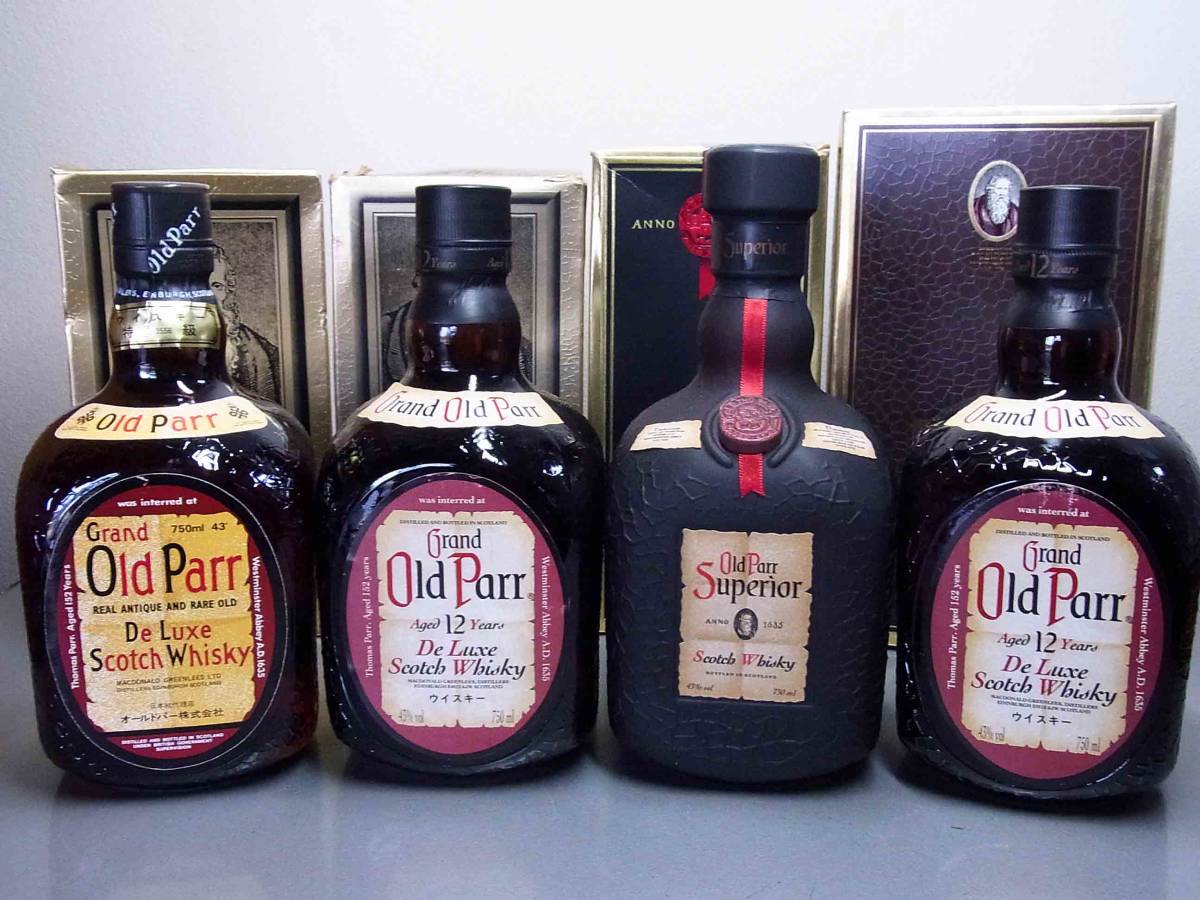 Old Parr オールドパー 12年 750ml Superior 古酒 公式通販 オールド 