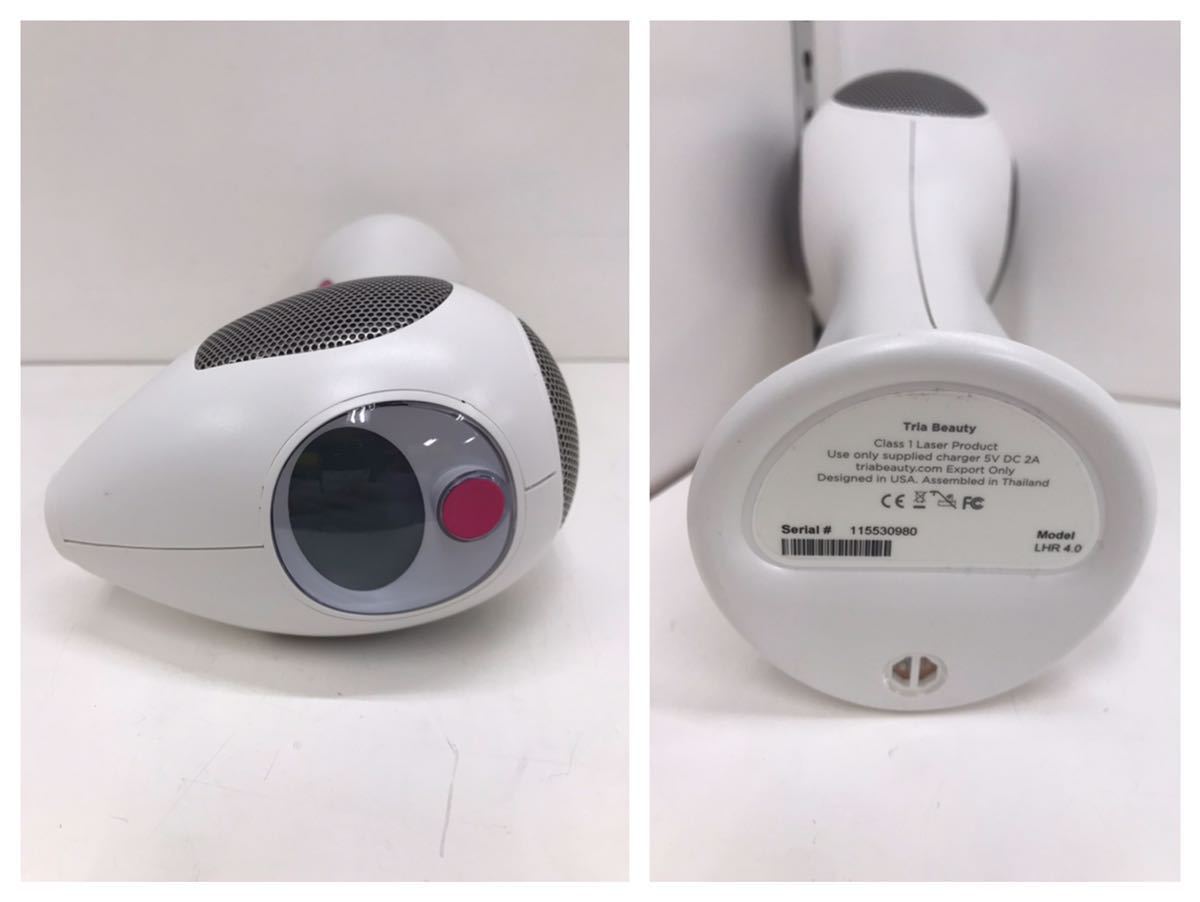 トリア 脱毛器 ホワイト・ピンク tria 脱毛器