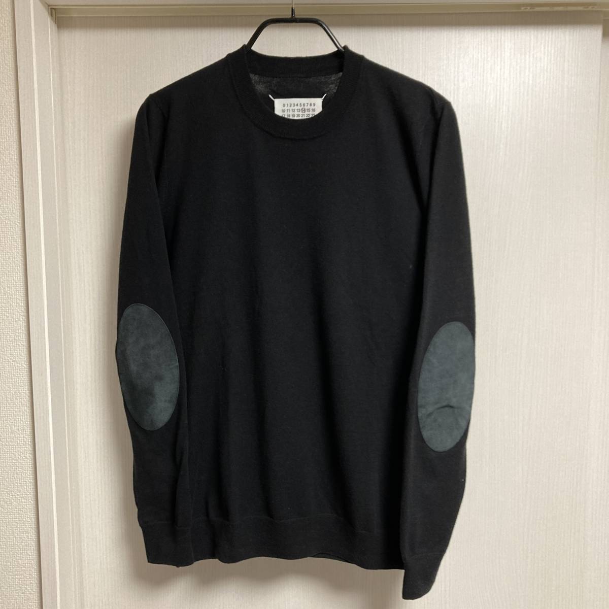 Maison エルボーパッチ Margiela14 ニット 0 Martin Margiela Vネック 