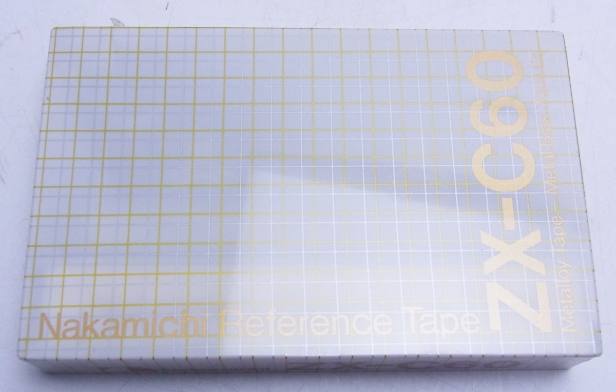 レア☆Nakamichi Reference Tape ZX-C60 Type Ⅳ Metal Position 60分