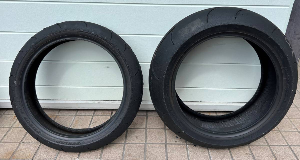 【人気，HOT】 DUNLOP ダンロップ D213GP前後セット 120/70ZR17 200/60ZR17(オンロード)｜売買されたオークション情報、yahooの商品情報をアーカイブ公開 - オークファン オンロード