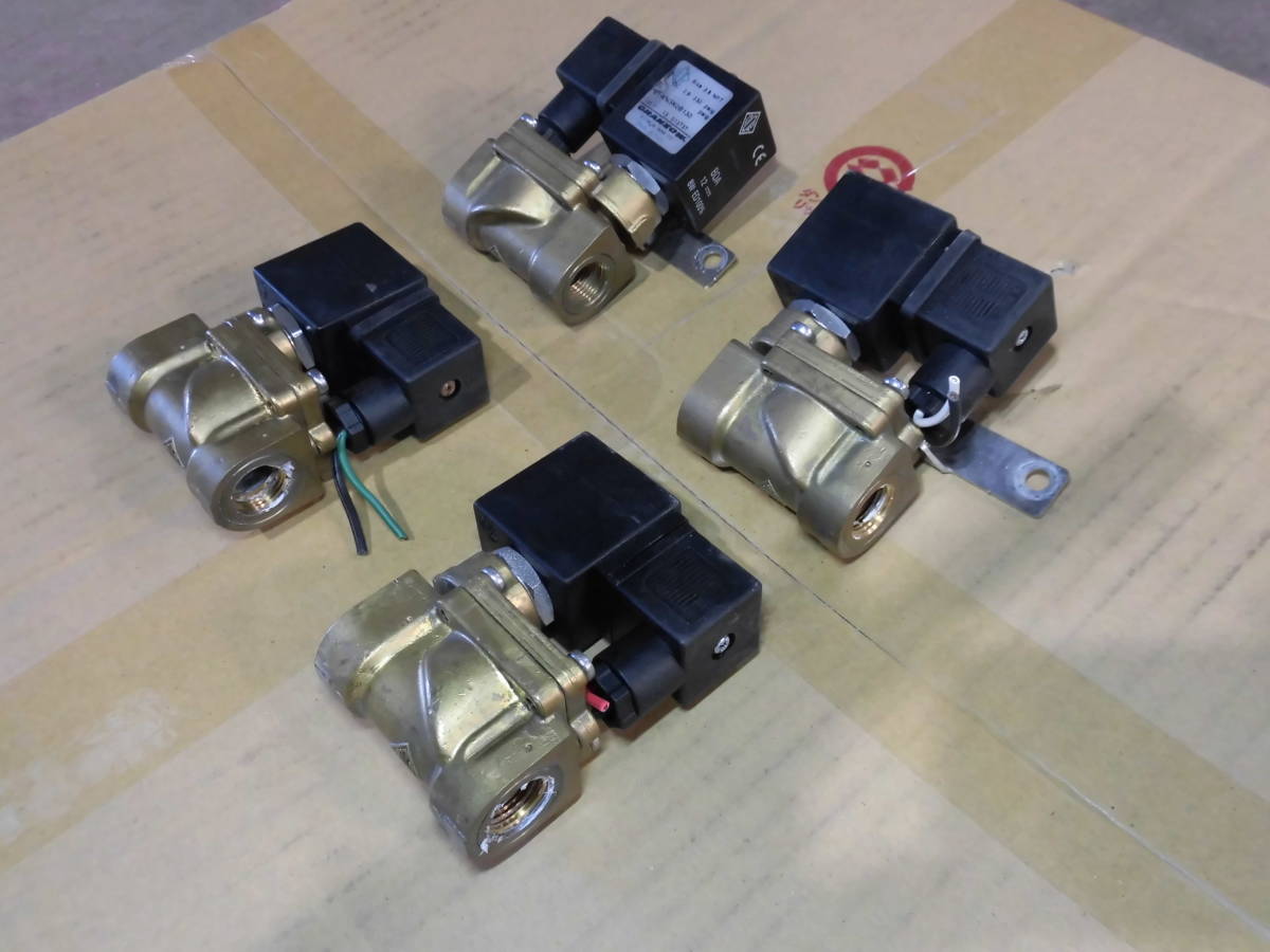 ユニバーサルエアー ODE3/8ハイフローバルブ 中古 通電確認済み 