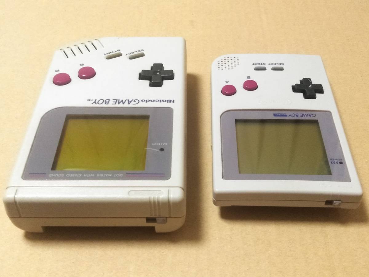 初代ゲームボーイ&ポケット グレー 中古 簡易確認済 売切 送料安！ 同