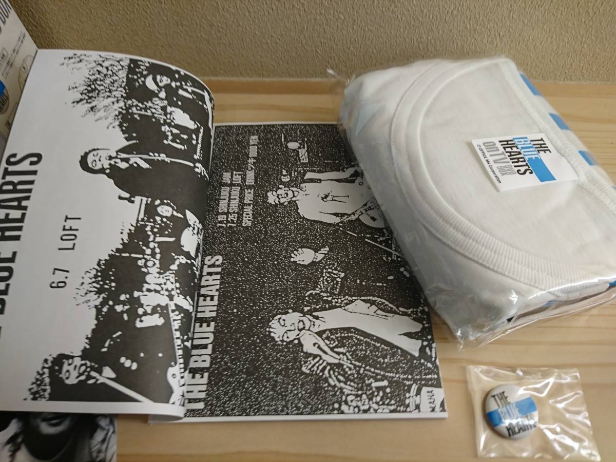 初開封 THE BLUE HEARTS on TV DVD-BOX 完全初回生産限定盤DVD5枚組 