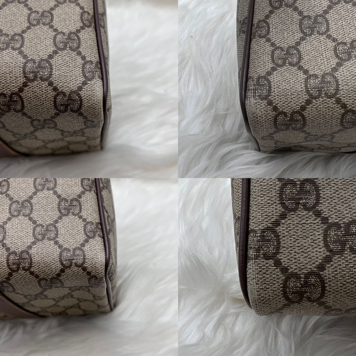 GUCCI ハンドバッグ ミニボストン GG インターロッキング シェリー