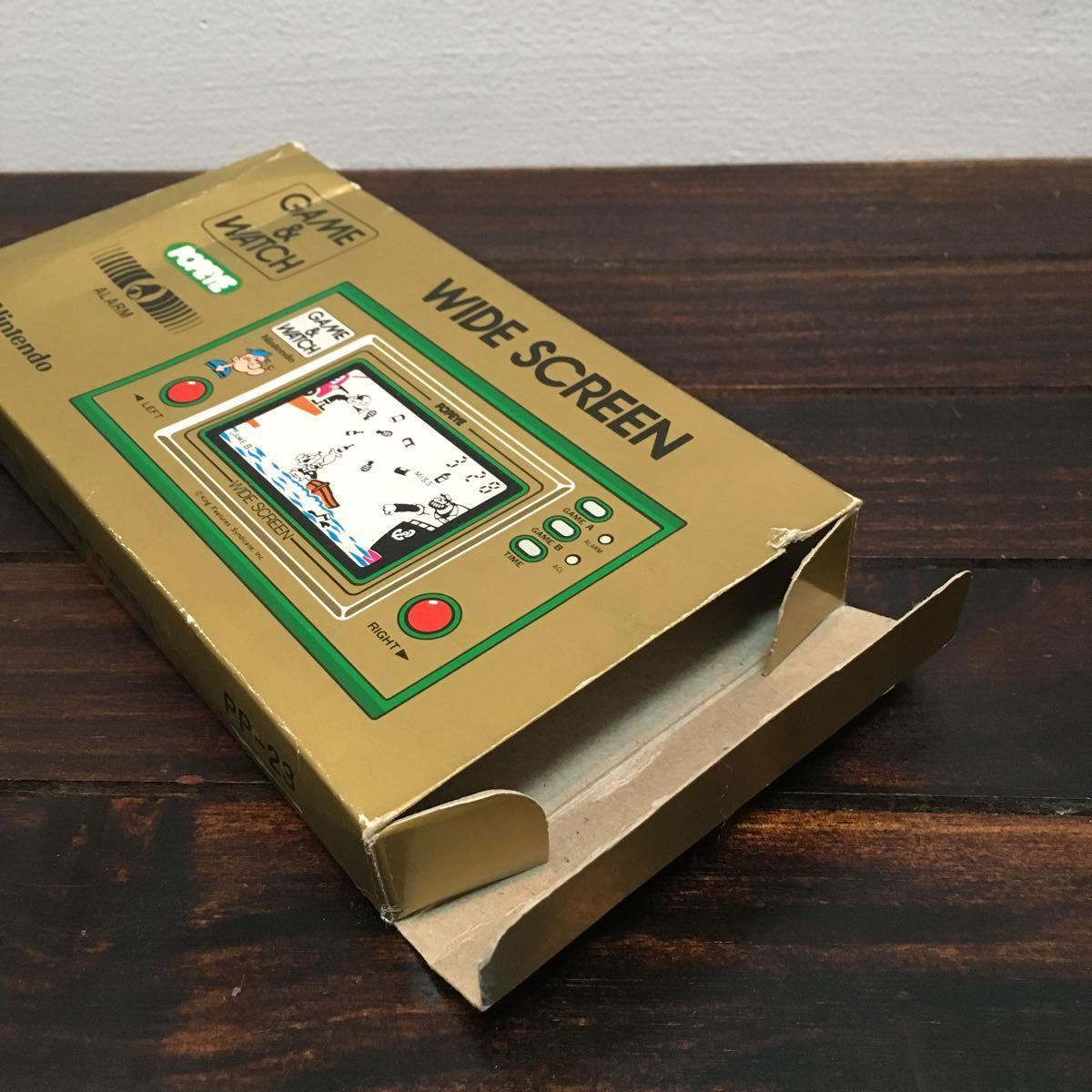 ゲームウォッチ ポパイ ※超美品 箱付き 任天堂 GAME&WATCH POPEYE