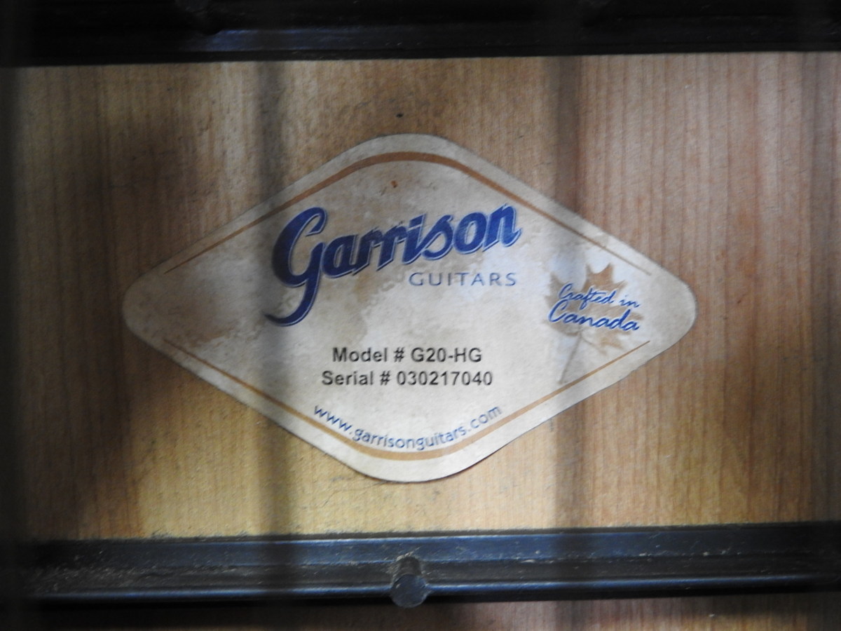 Garrison ギャリソン G20-HG アコースティックギター ジャンク の入札 