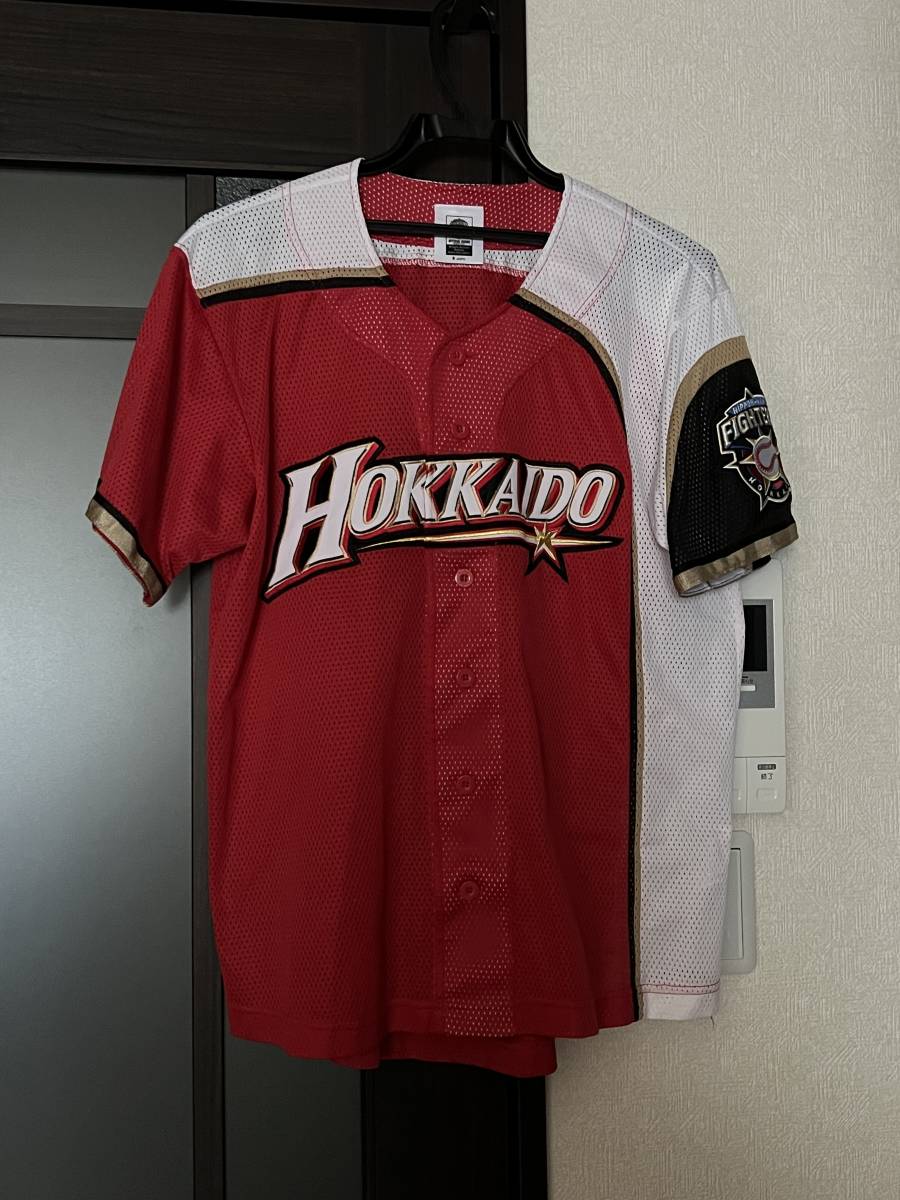 送料込 MIZUNO 日ハム ユニフォーム 北海道日本ハムファイターズ S