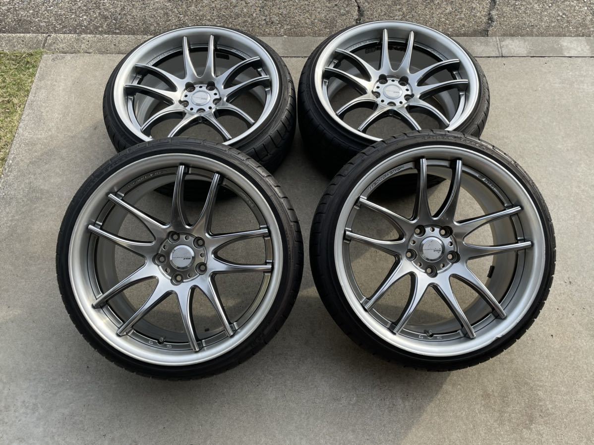 WORK EMOTION CR2P 19インチ 9.5J + 38 CR2ピース CR極 CR kiwami