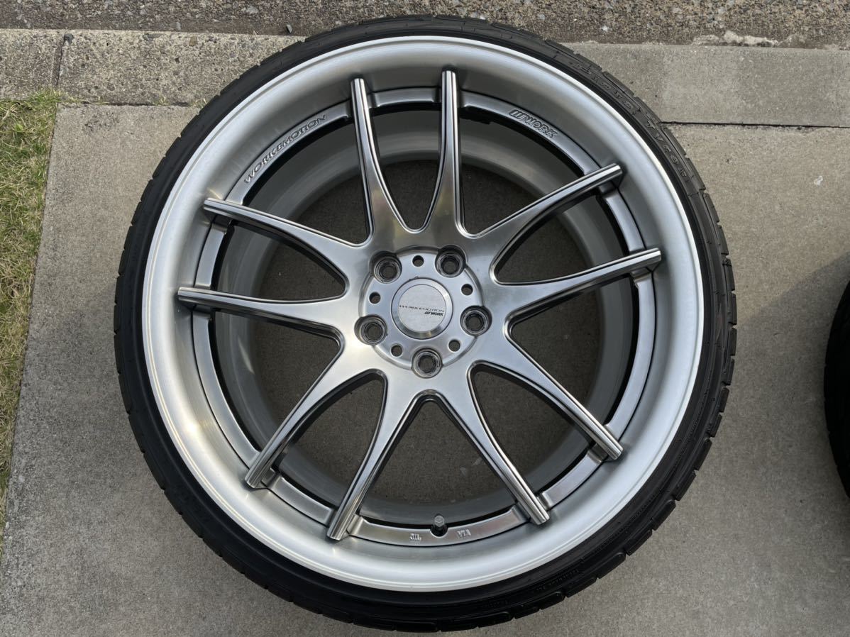 WORK EMOTION CR2P 19インチ 9.5J + 38 CR2ピース CR極 CR kiwami