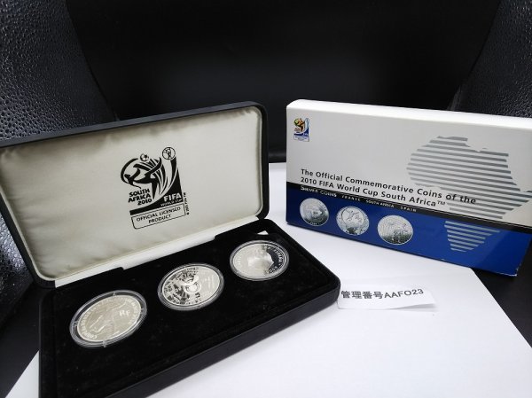 AAFO23 記念コイン FIFAワールドカップ2010 銀貨 10EURO(アフリカ 