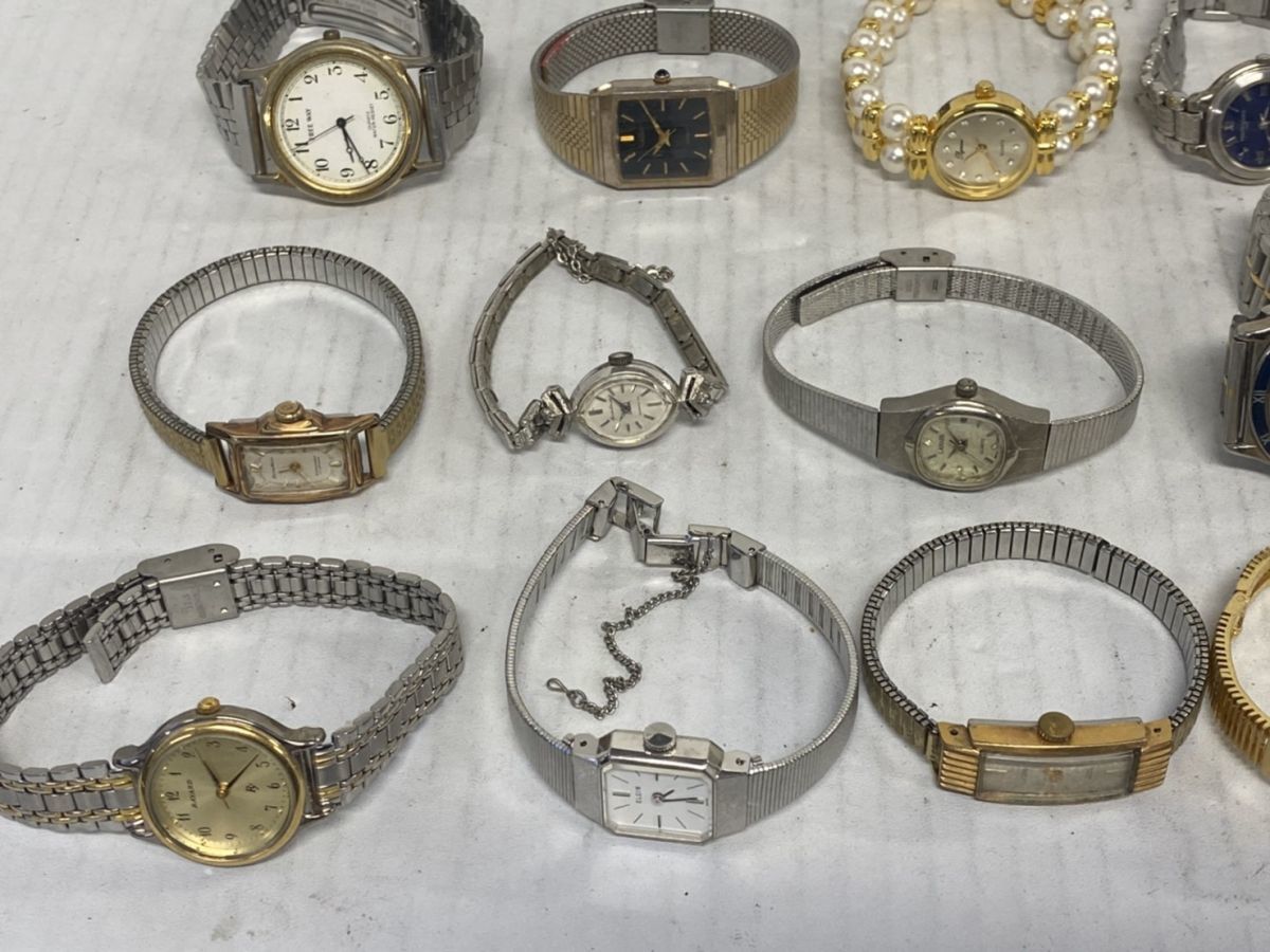H295 ◎ 腕時計 20本まとめ CITIZEN ELGIN RADLE Gianni Accardi FREE WAY marie claire SUCCESSO LANARK Lighthiuse 等 ①