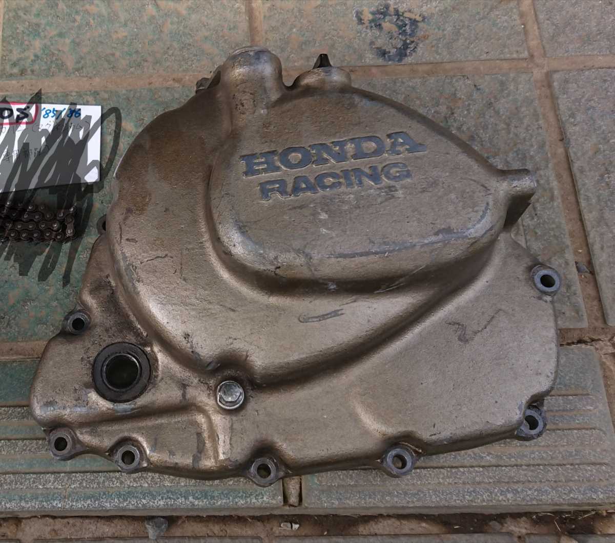 ホンダ RTL250S エンジン　クラッチカバー ホンダ トライアル HRC 86'RTL250sクラッチカバー(ホンダ用)｜売買され