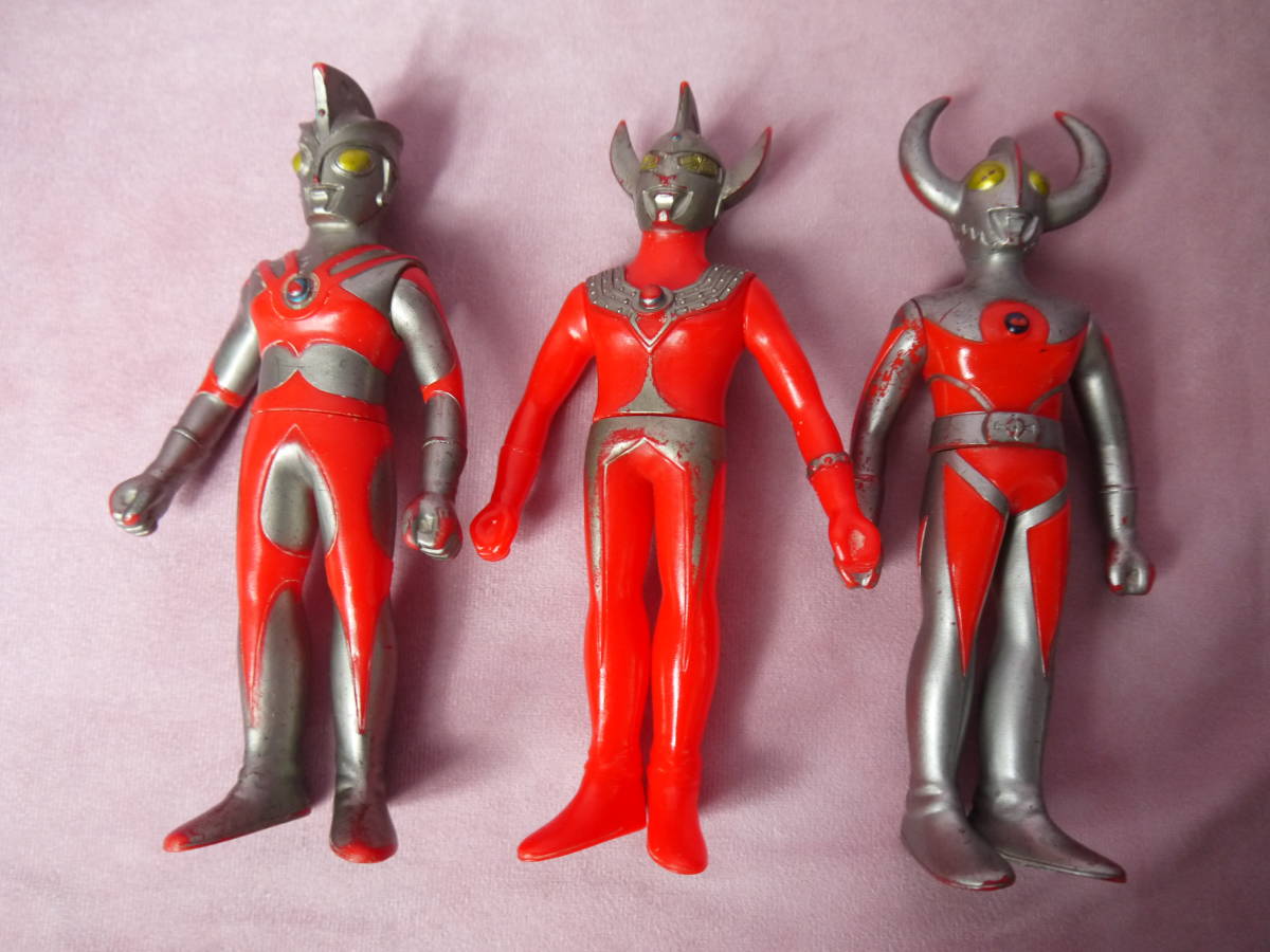 当時物 ウルトラセブン ソフビ 約17センチ ポピー ブルマァク 