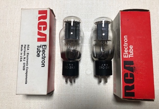 RCA真空管 2A3 JAN 2本 真空管 RCA 2A3 2本□□017794331□□