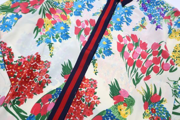 良品 国内正規品 GUCCI グッチ 17SS ミケーレ 460051 フローラ ウェブ