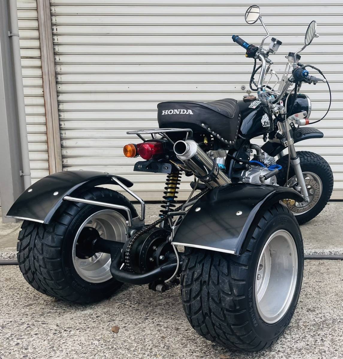 Z50J 国産モンキー トライク 12V C50Eエンジン フロント極太タイヤ 