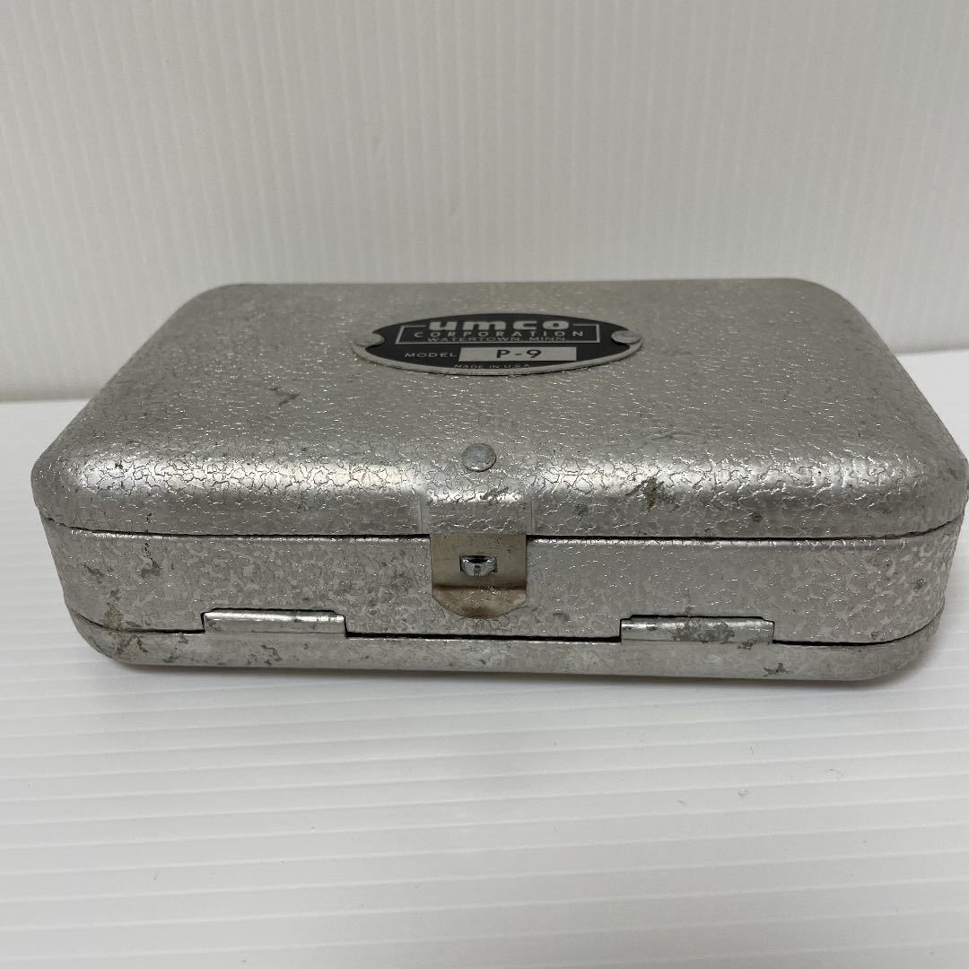 UMCO アムコ　P-9 フライボックス　タックルボックス　ルアーボックス P-9 アムコ UMCO セット Aluminum タックルボック