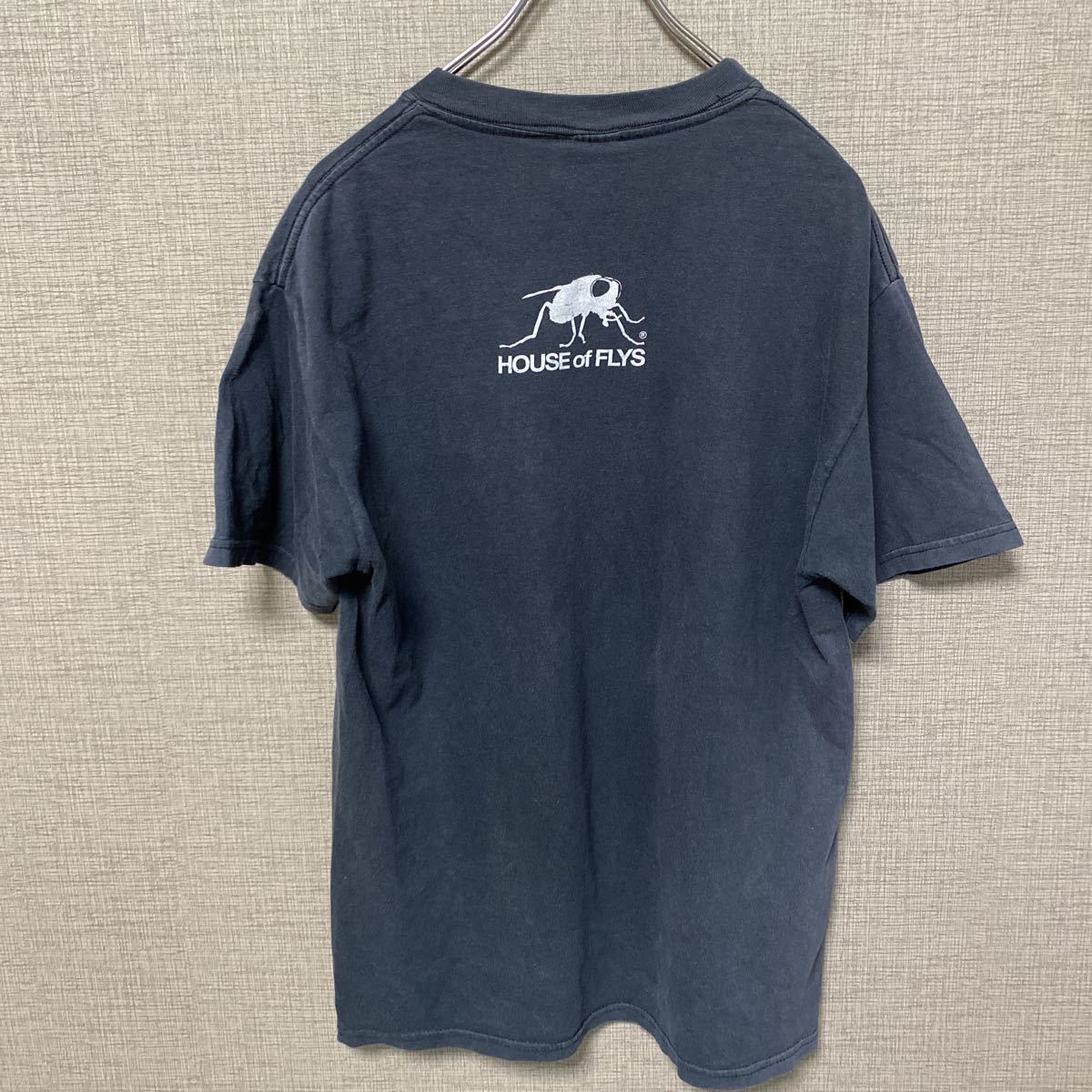激レア 90s ブラックフライ ヘインズ hanes ハエ 蝿 虫 Tシャツ tee 