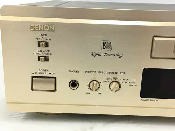 DENON DMD-1600AL MDレコーダー MDデッキ 音響機材 ジャンク M6412884