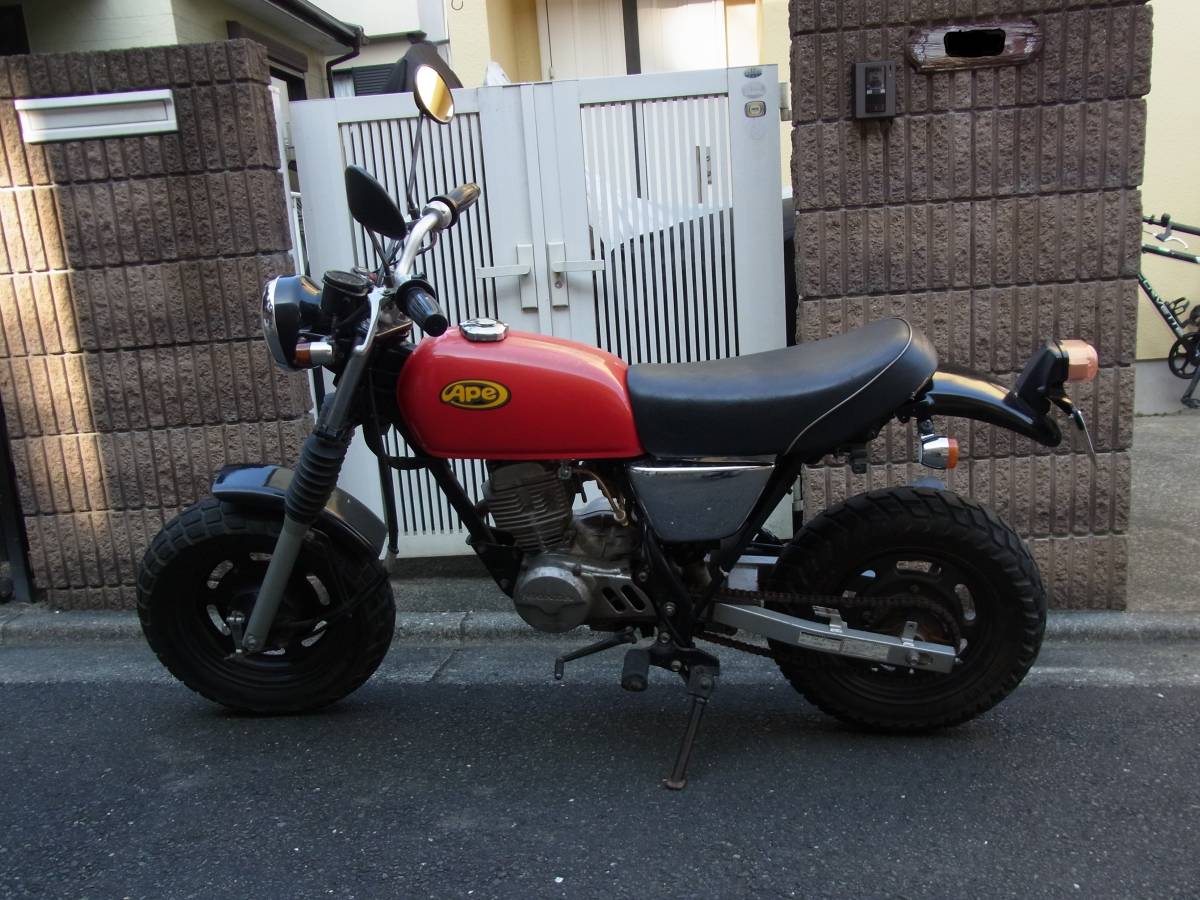HONDA APE エイプ(AC16) 50cc 神奈川県から(50cc以下)｜売買された 