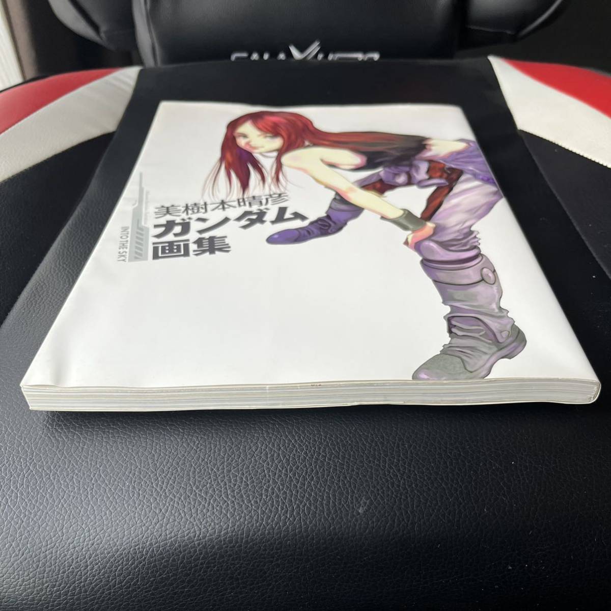 レア 絶版本 美樹本晴彦 ガンダム画集 INTO THE SKY 初版 ガンダム30 