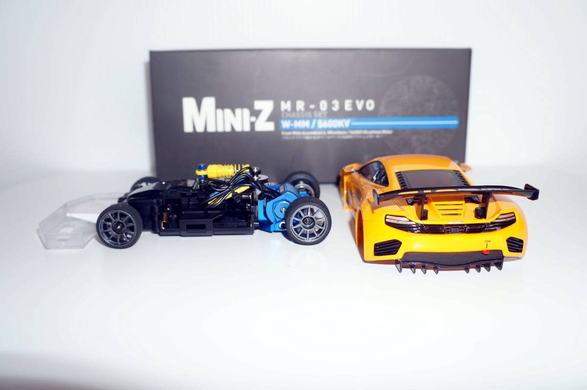 京商 ミニッツ mr-03evo マクラーレン12C ボディー付き(京商 
