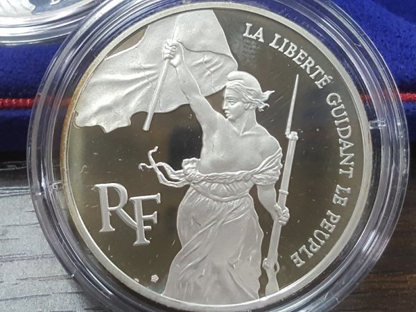 KAFO77 MONNAIE DE PARIS モネドパリ 100フラン プルーフ銀貨 3枚