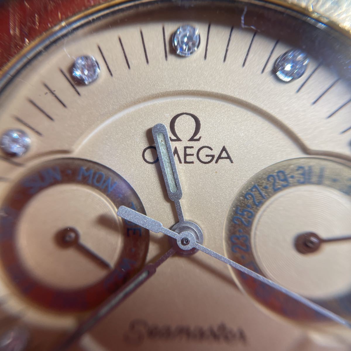 ☆稼働☆OMEGA オメガ シーマスター ポラリス チタンケース グレー