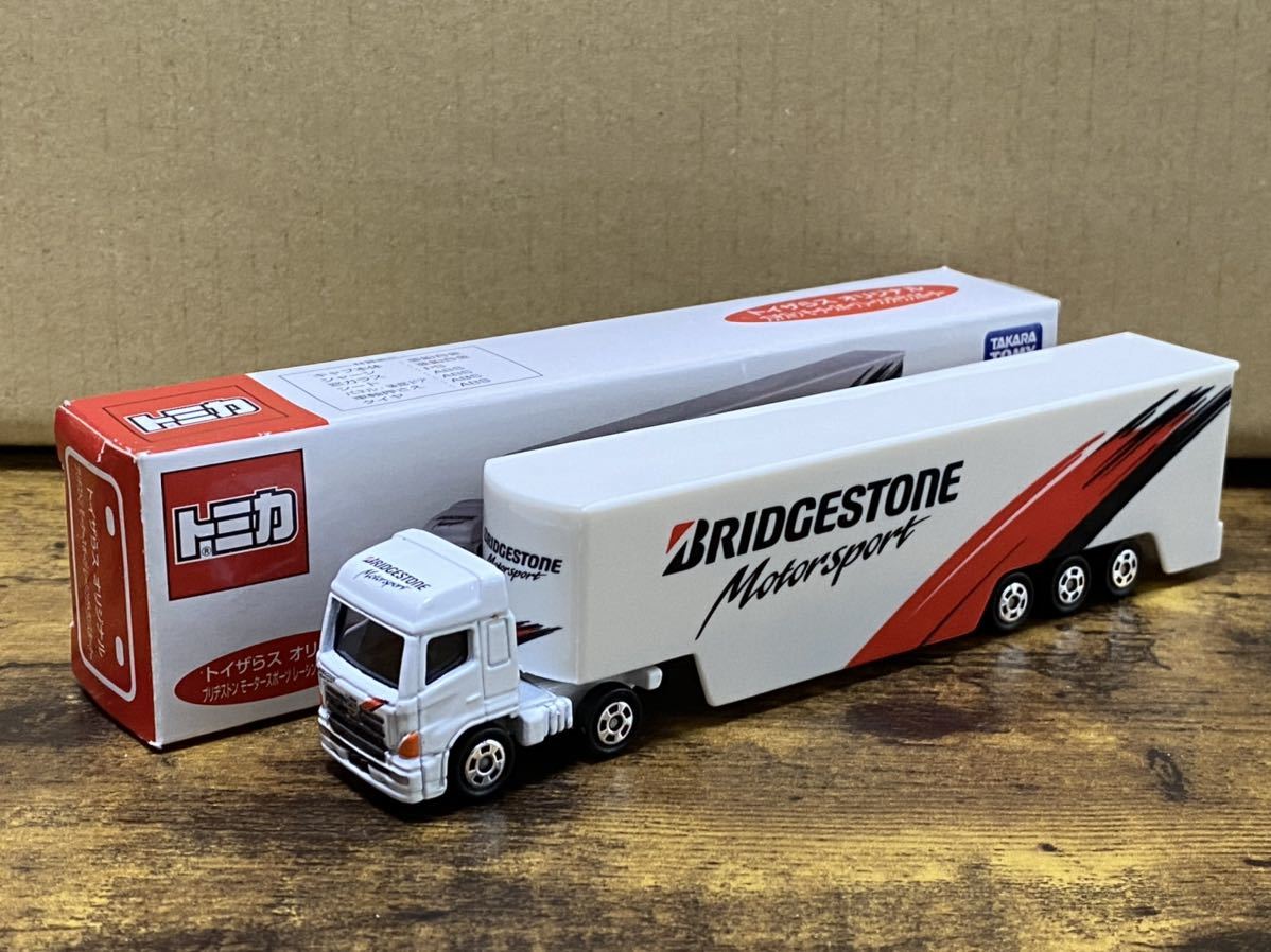 トミカ ブリヂストン モータースポーツ レーシング トランスポーター 