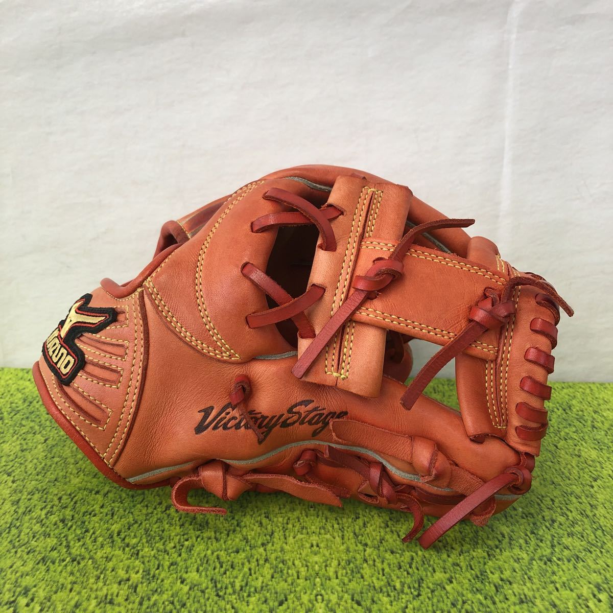 軟式グローブ Mizuno Diamond master イエロー G-471 ミズノ mizuno