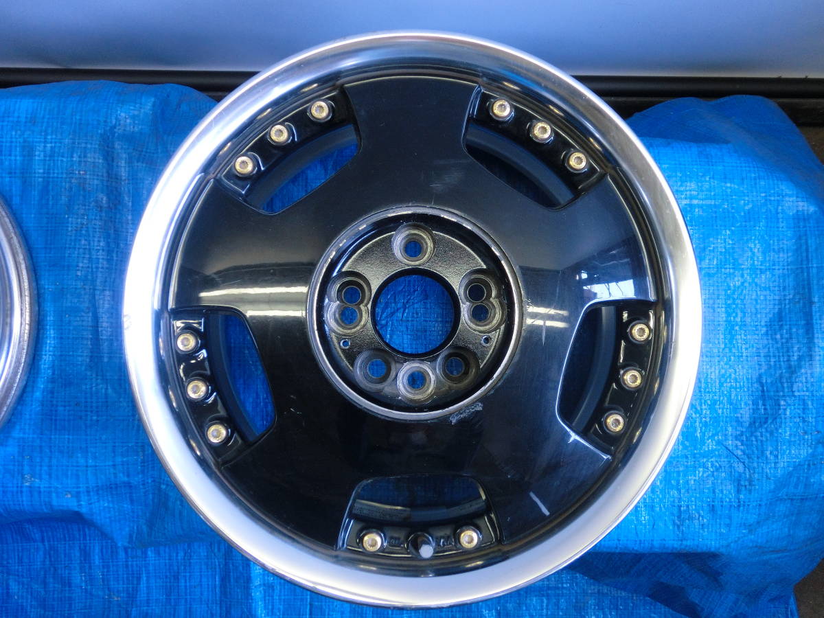 ◇◇WORK Euroline 15x6.5JJ 100 +49 ワーク ユーロライン ホイール4本
