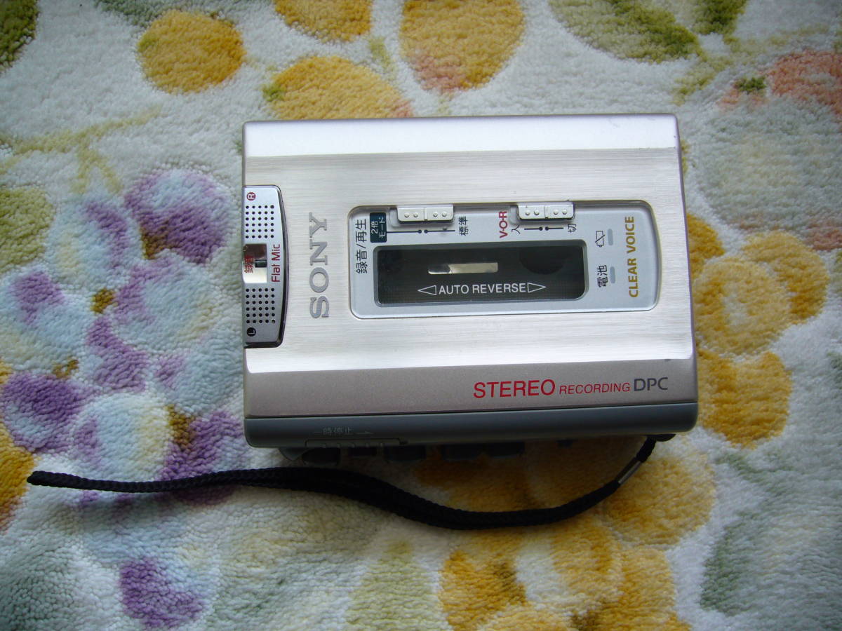 tcm19-014] ☆動作品 SONY ソニー TCS-600 カセットコーダー ベルト
