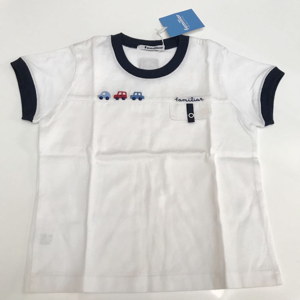 ファミリア familiar☆新品 Tシャツ 100☆車(半袖Tシャツ)｜売買された