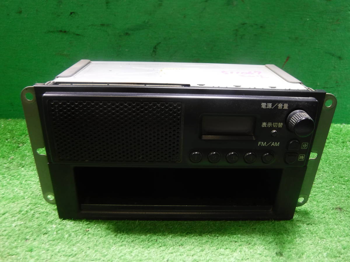 スズキ キャリー カーラジオをワイドFM ラジオアンテナ 純正ラジオ