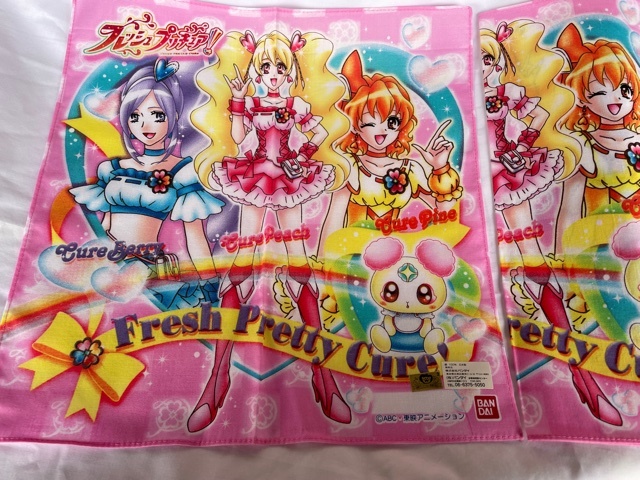 プリキュア フレッシュプリキュア ハンカチ オリジナルチーフ 20枚 