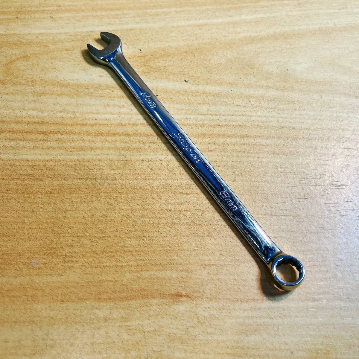 Snap-on スナップオン OEXM80B コンビネーションレンチ 12角 8mm ギザなし