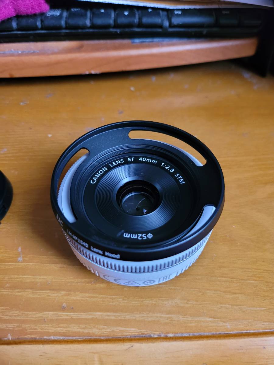 Canon EF 40mm F2.8 STM 白 Canon F2.8 STM レンズレビューEF40mm STM｜