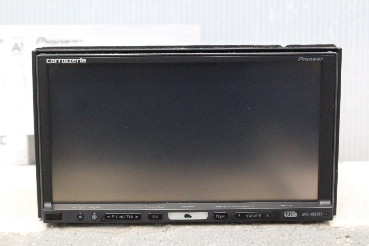 ジャンク カロッツェリア 地デジ ナビ AVIC-HRZ900 HDDナビ HDD ジャンク品carrozzeria7インチナビAVIC-HRZ900 ☆ジャンク 地図 AVIC-RW900 メモリー 最終2019年版 k 動作品 フルセグ