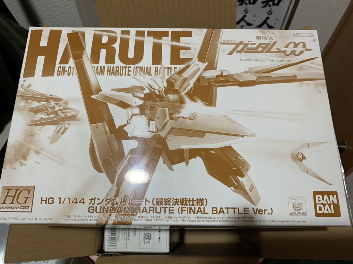 未開封 HG ガンダムハルート（最終決戦仕様）HGガンダムサバーニャ
